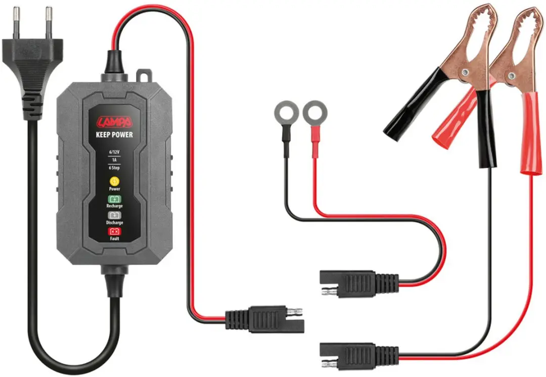 Lampa Keep Power Slimme Acculader 6/12V - o.a. Gel/AGM/Loodzuur