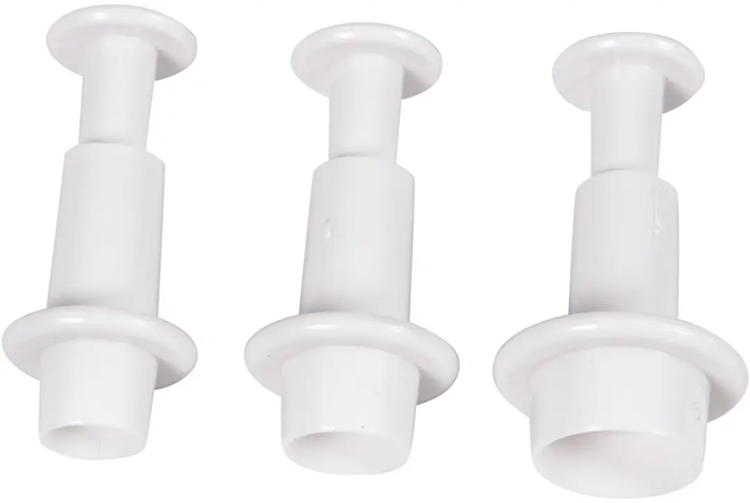 Creativ Company Cirkel Koekjesdeeg Stempelset - 3 Stuks - Meerkleurig