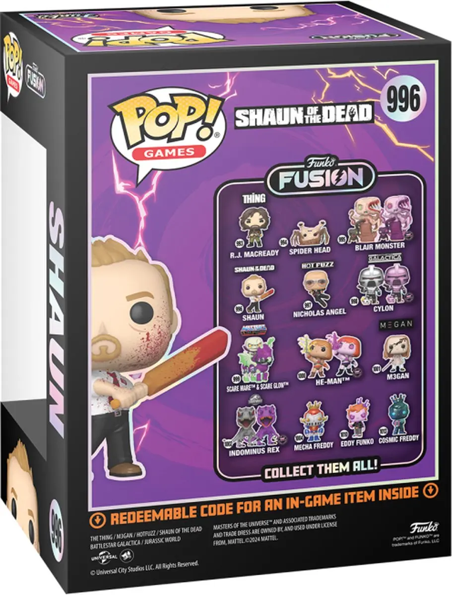 Funko Shaun of the Dead Shaun Pop! Figurine - 996 Multicolor