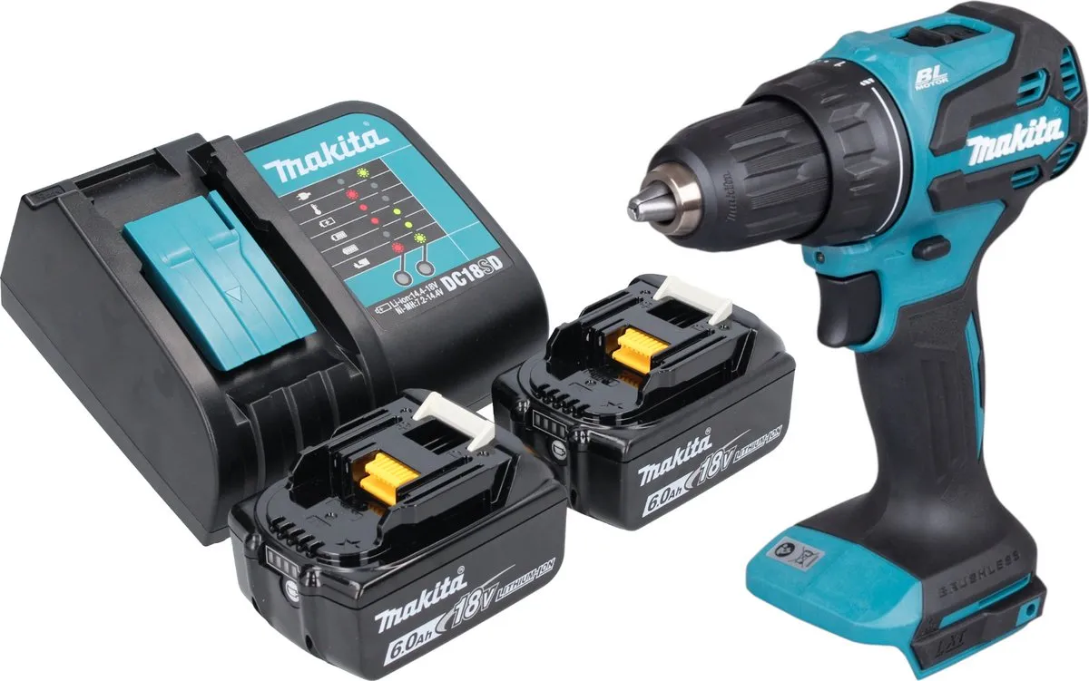 Makita DDF490SG Accuboormachine 18V 65Nm