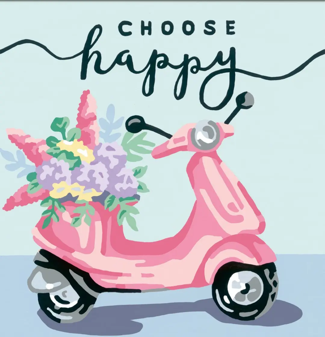 Ravensburger CreArt Choose Happy Schilderen op Nummer - Multicolor