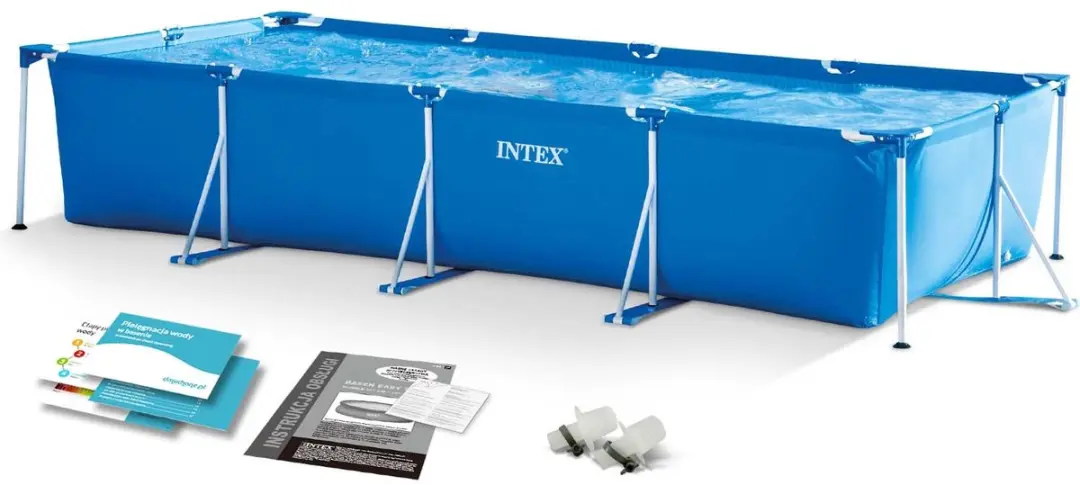 Intex Stela Frame Zwembad 450x220x84cm - 7127L - Blauw/Wit - afbeelding 3 van 6