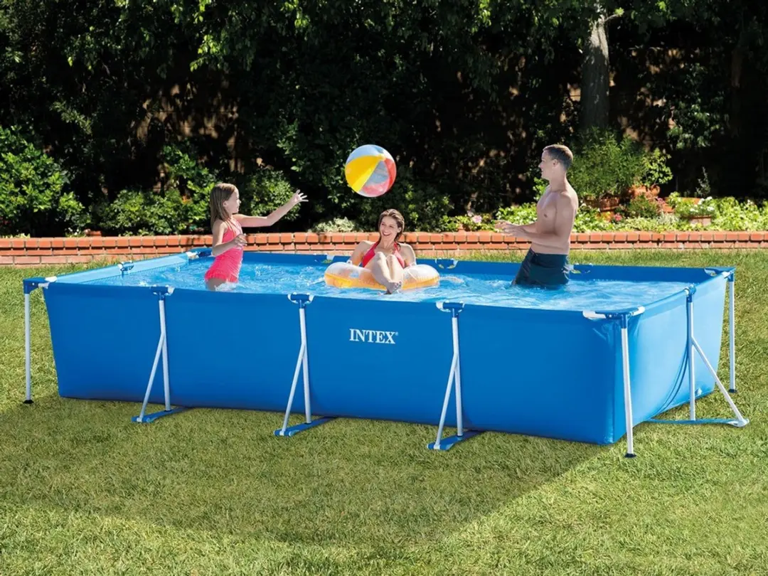 Intex Stela Frame Zwembad 450x220x84cm - 7127L - Blauw/Wit - afbeelding 5 van 6