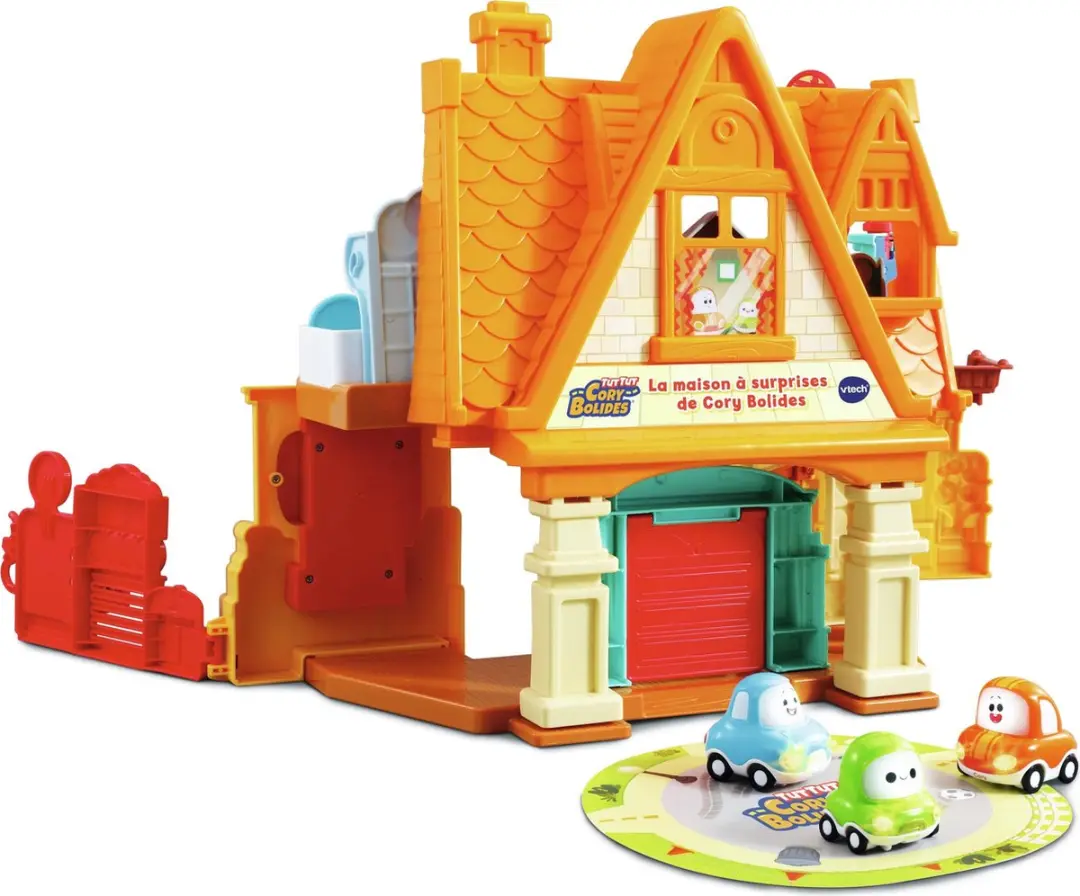 Vtech La maison à surprises de Cory Voertuig Speelset - 4 Spelers