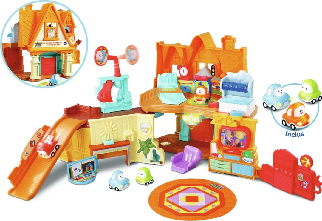 Vtech La maison à surprises de Cory Voertuig Speelset