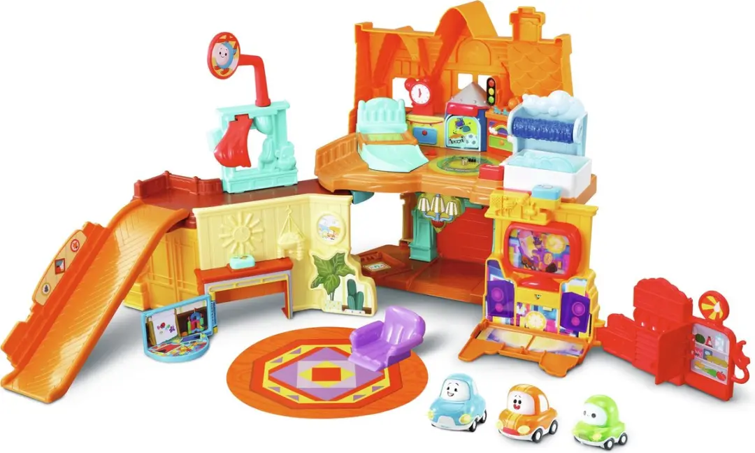 Vtech La maison à surprises de Cory Voertuig Speelset - 4 Spelers