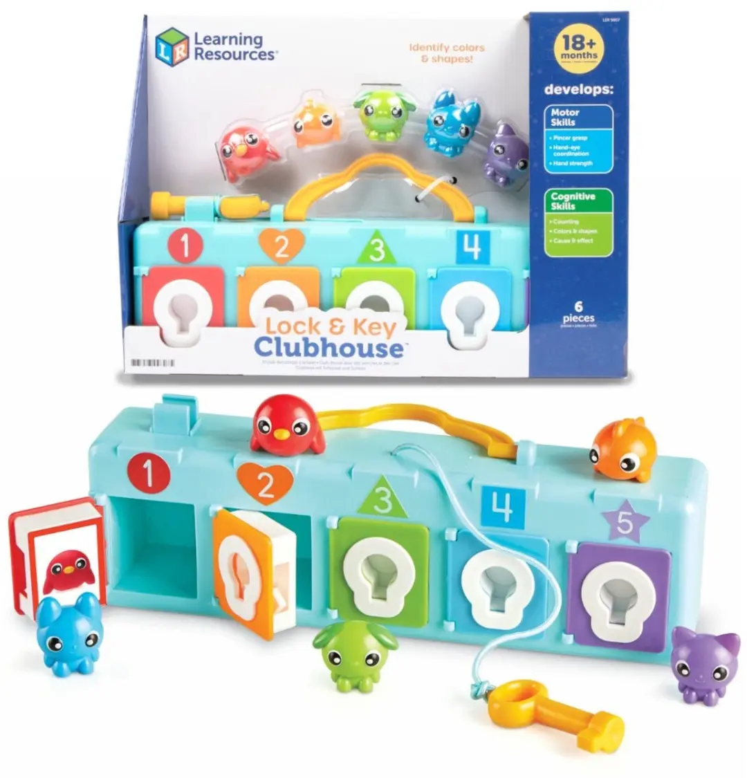 Learning Resources Lock & Key Clubhuis LER9807
