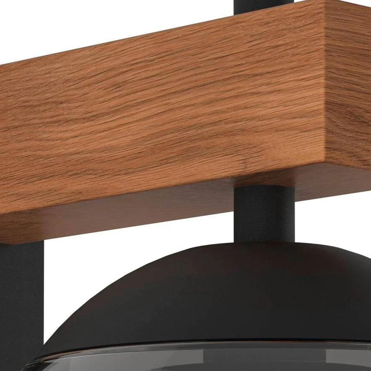 Eglo Bufalata Wandlamp E27 29cm - Zwart/Bruin