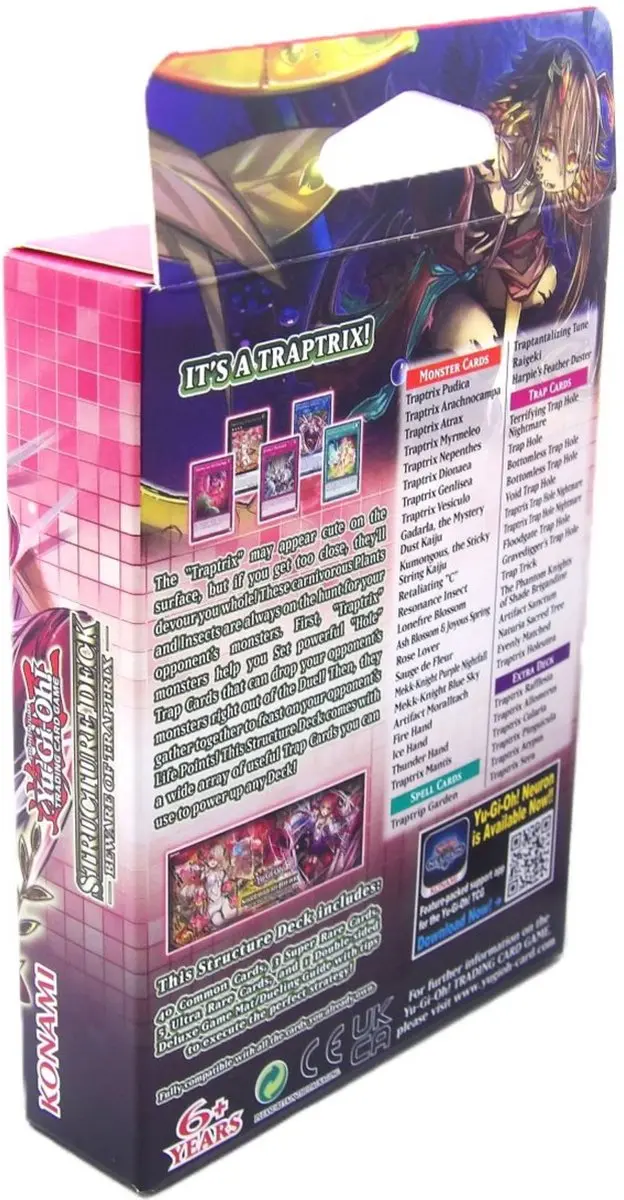 Yu-Gi-Oh! Beware of Traptrix Structure Deck - 4012927161258