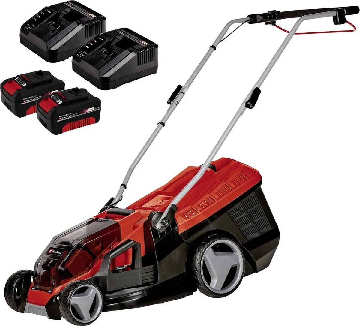 Einhell Accu Grasmaaier GE-CM 36/36 Li Kit - 36V - 36cm - 40L
