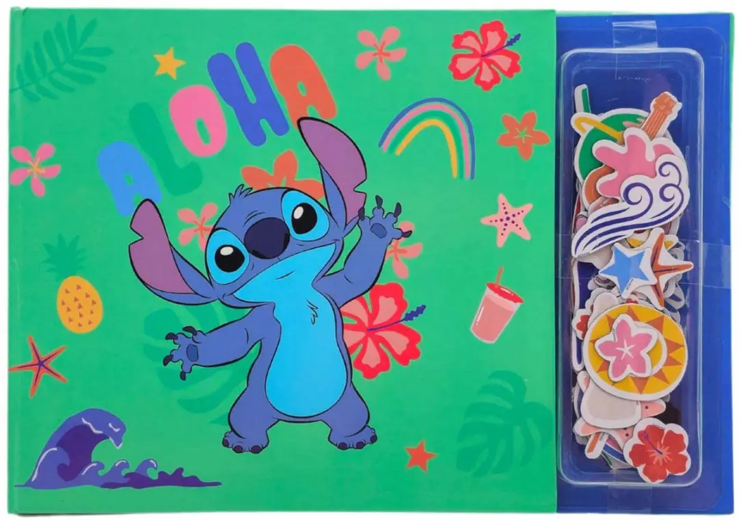Disney Stitch Magneetboek - Meerkleurig