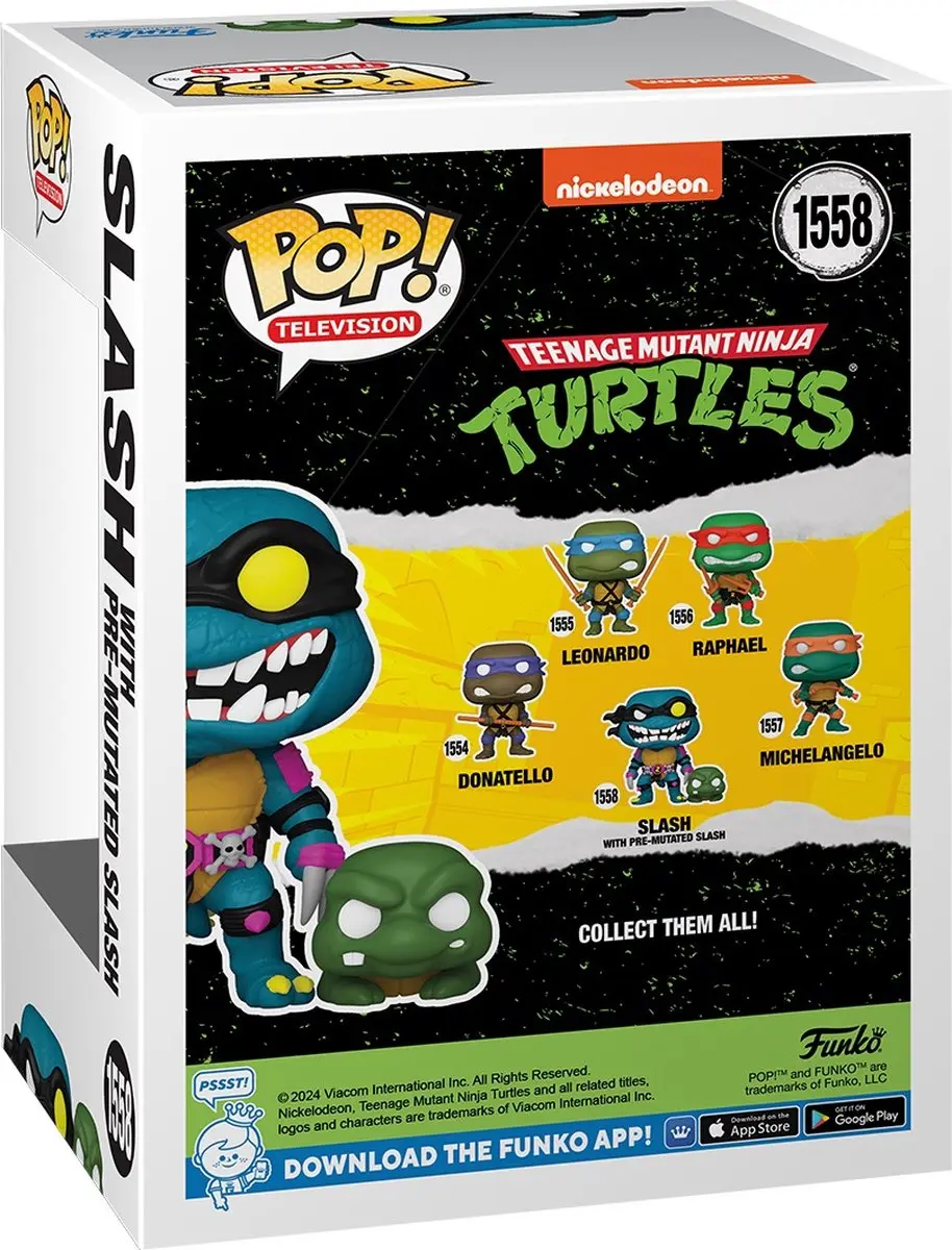 Funko Teenage Mutant Ninja Turtles Turtles in Time Slash 78048 - Multicolor