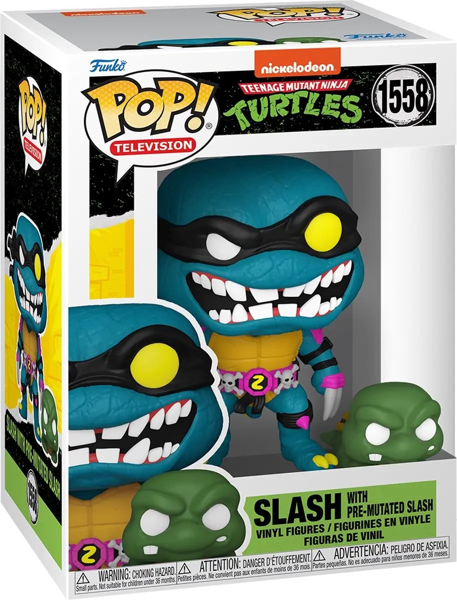 Funko Teenage Mutant Ninja Turtles Turtles in Time Slash 78048