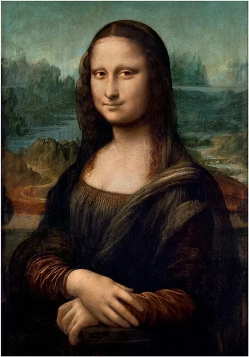 Clementoni Leonardo da Vinci Mona Lisa 1000 Stuks - Multi