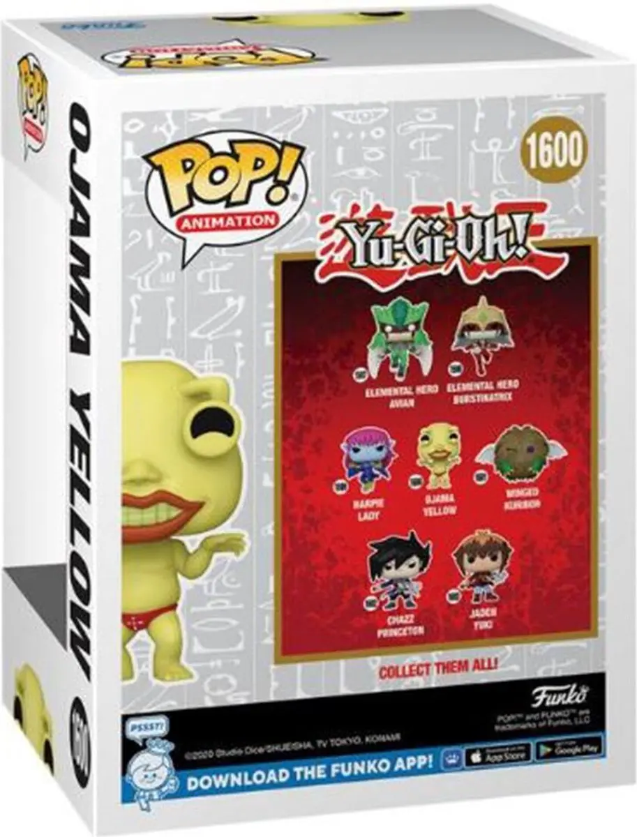 Funko Pop! Yu-Gi-Oh! Ojama Yellow - 76529