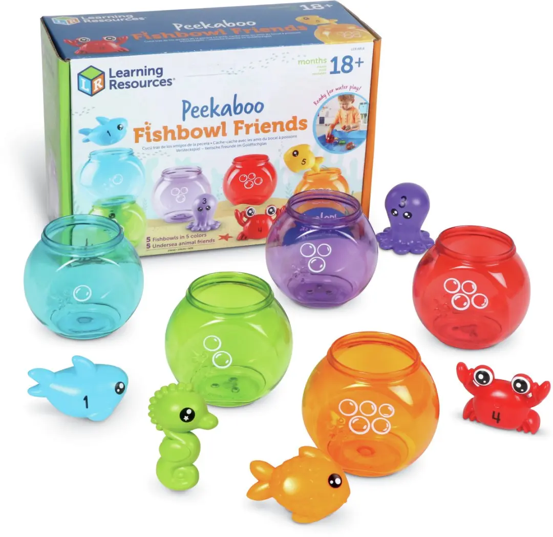 Learning Resources Peekaboo Leerset Vissenkom Vriendjes LER6814