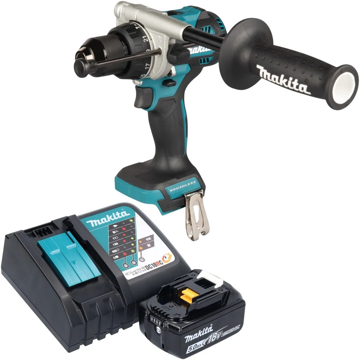 Makita DHP492RT1 Accu-klopboormachine 18V 141Nm