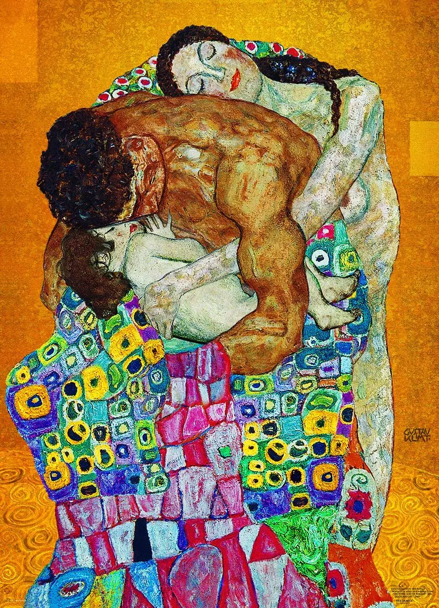 Eurographics Gustav Klimt De Familie Legpuzzel 1000 Stuks - Fine Art