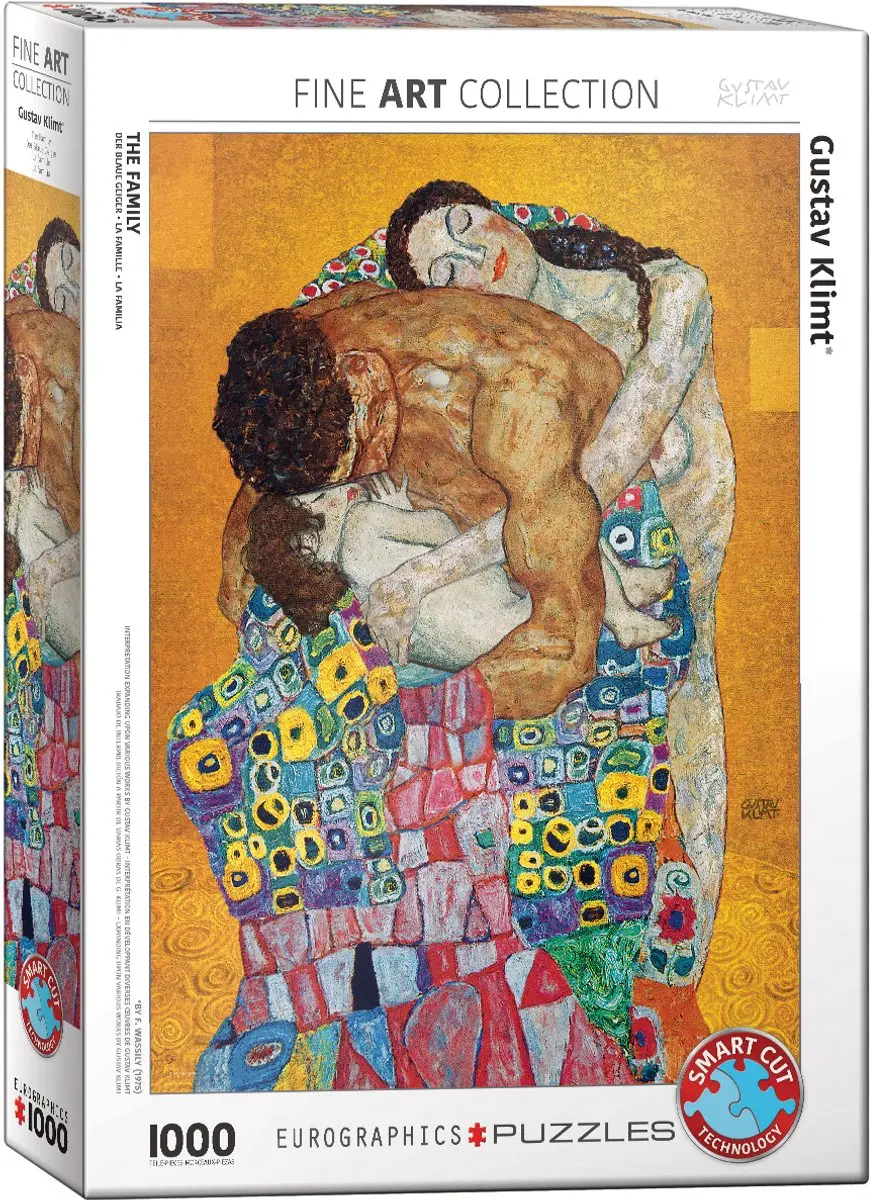 Eurographics Gustav Klimt De Familie Legpuzzel 1000 Stuks