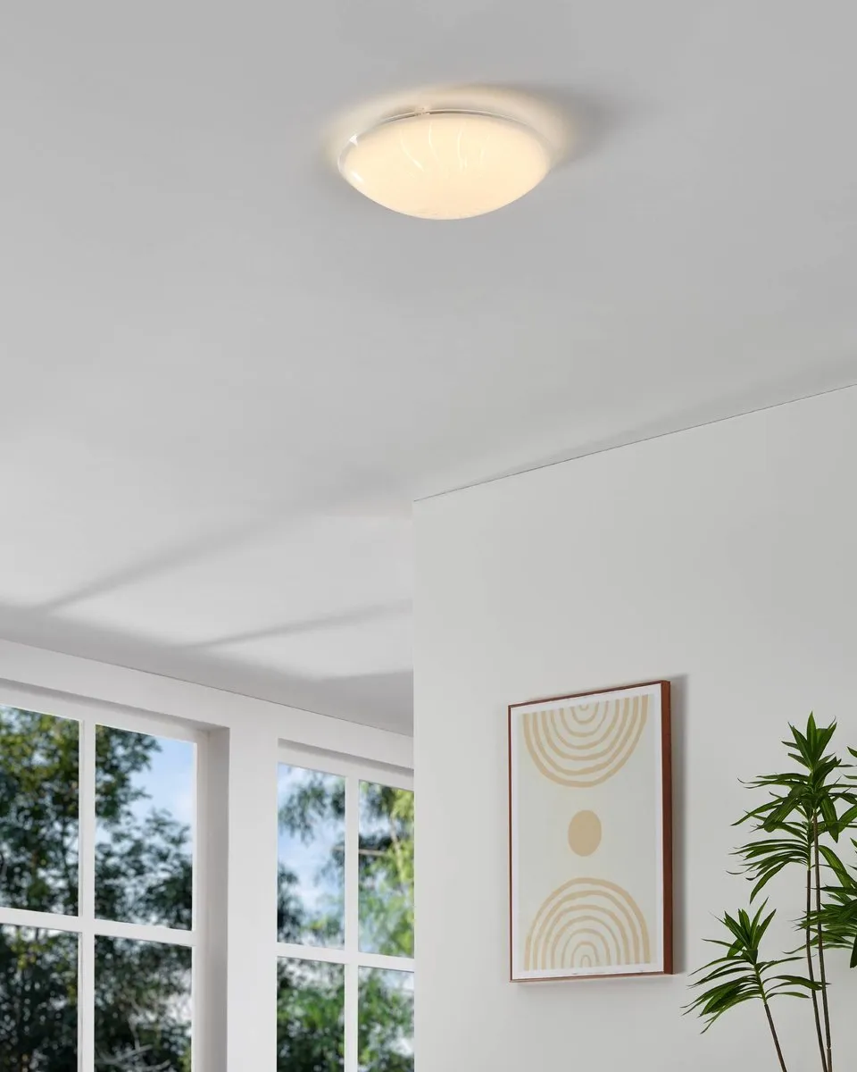 Eglo Margitta 1 Wandlamp - Ø315mm - Wit