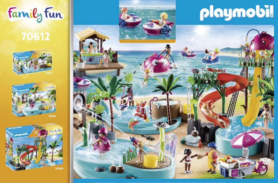 Playmobil Family Fun Waterfietsen 70612 - Multicolor