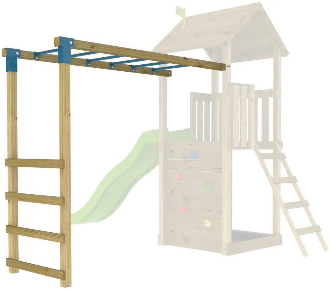 TP Toys Apenbrug Skywood FSC - Blauw/Bruin
