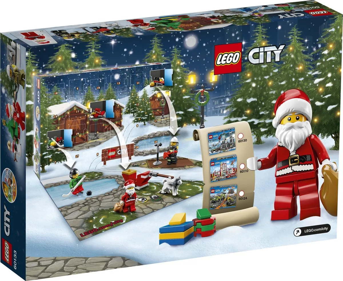 LEGO City Adventskalender 60133 - 290 Stukken - afbeelding 2 van 6