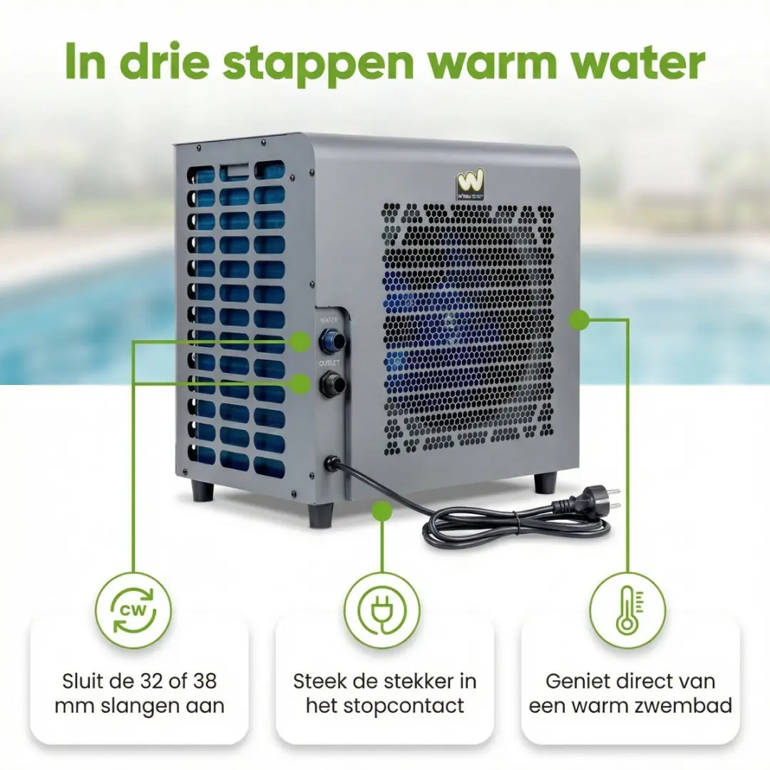 Bestway Power Steel Zwembad 488x244x122cm - 8-delig Grijs