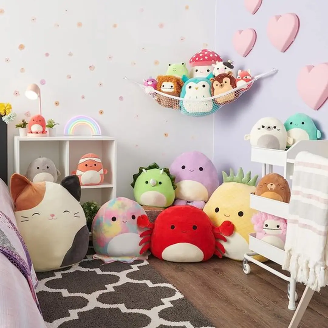 Squishmallows Robert de Kikker Pluche Knuffel 20cm