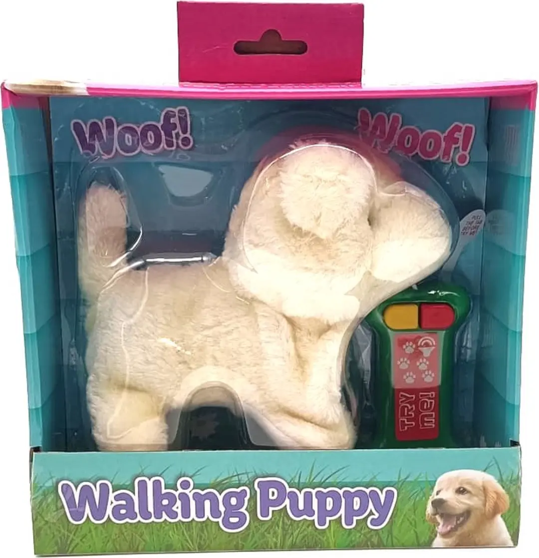 John Toys Walking Puppy Afstandsbediening Speelgoedhond