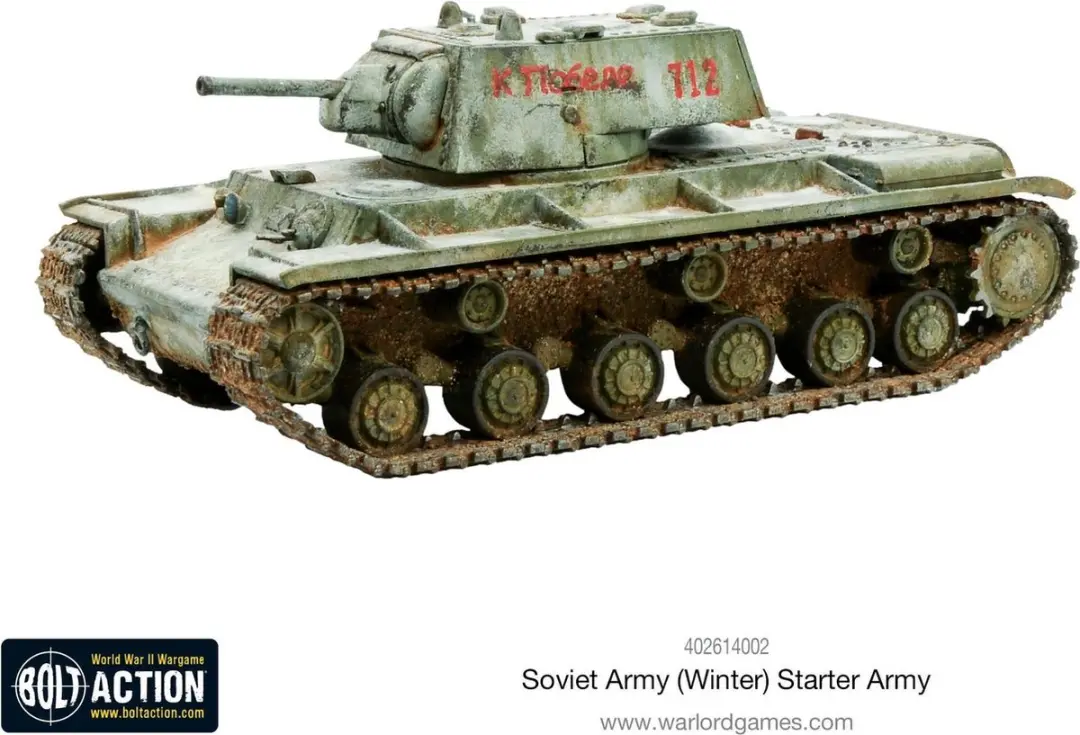 Warlord Games Bolt Action Sovjet Leger (Winter) Starter Army - 87 Onderdelen - afbeelding 6 van 6
