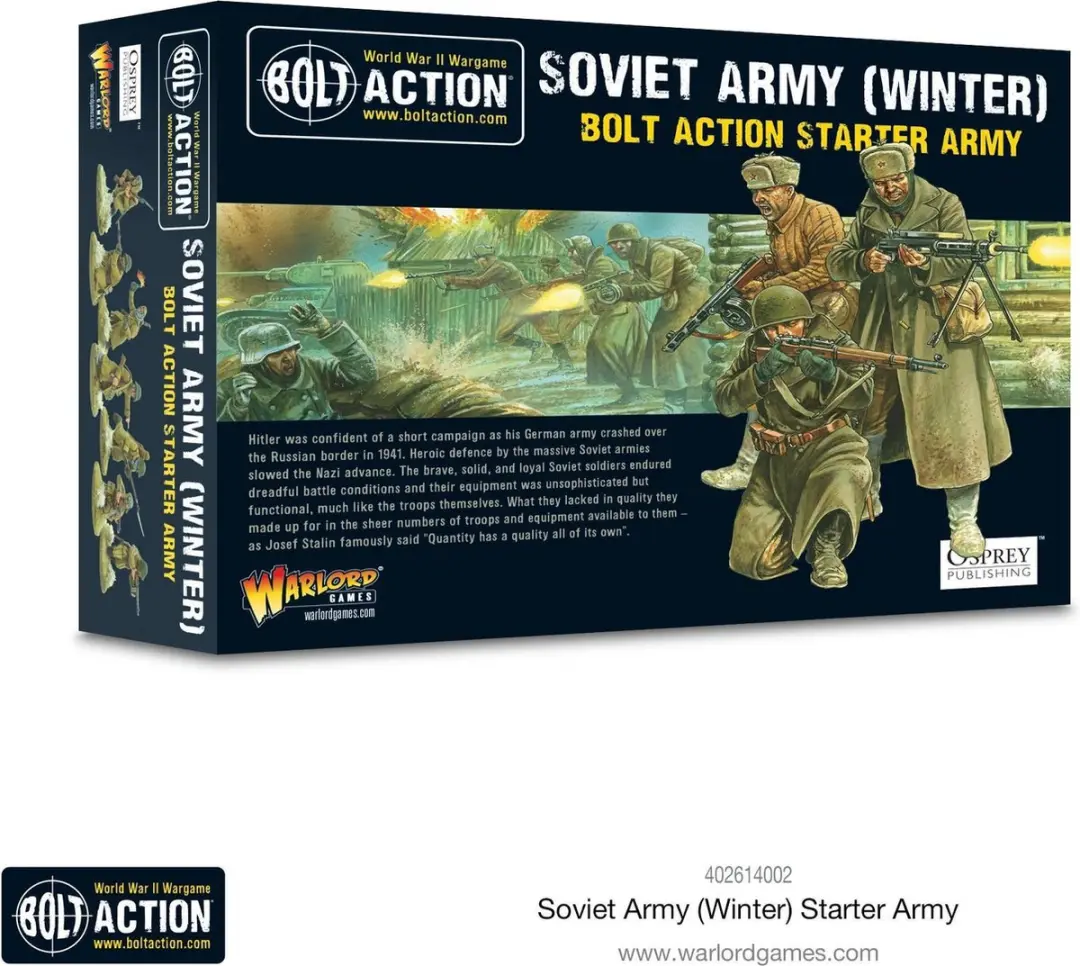 Warlord Games Bolt Action Sovjet Leger (Winter) Starter Army