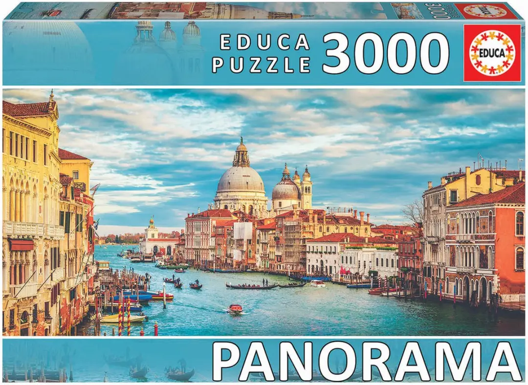 Educa Kanaal van Venetië 3000 Puzzel - 3000 Stuks - Multicolor