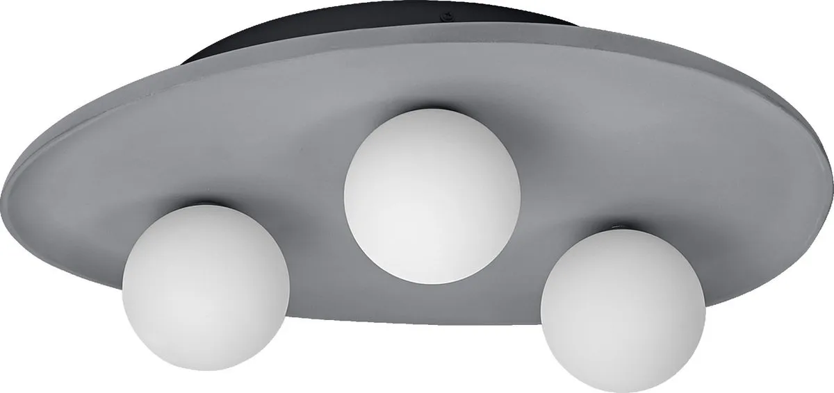 LEDVANCE Decor Concrete Nest Plafondlamp 3XG9 - Grijs