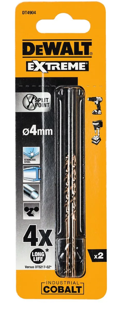 DeWalt DT4904 Cobalt Boor 4.0mm