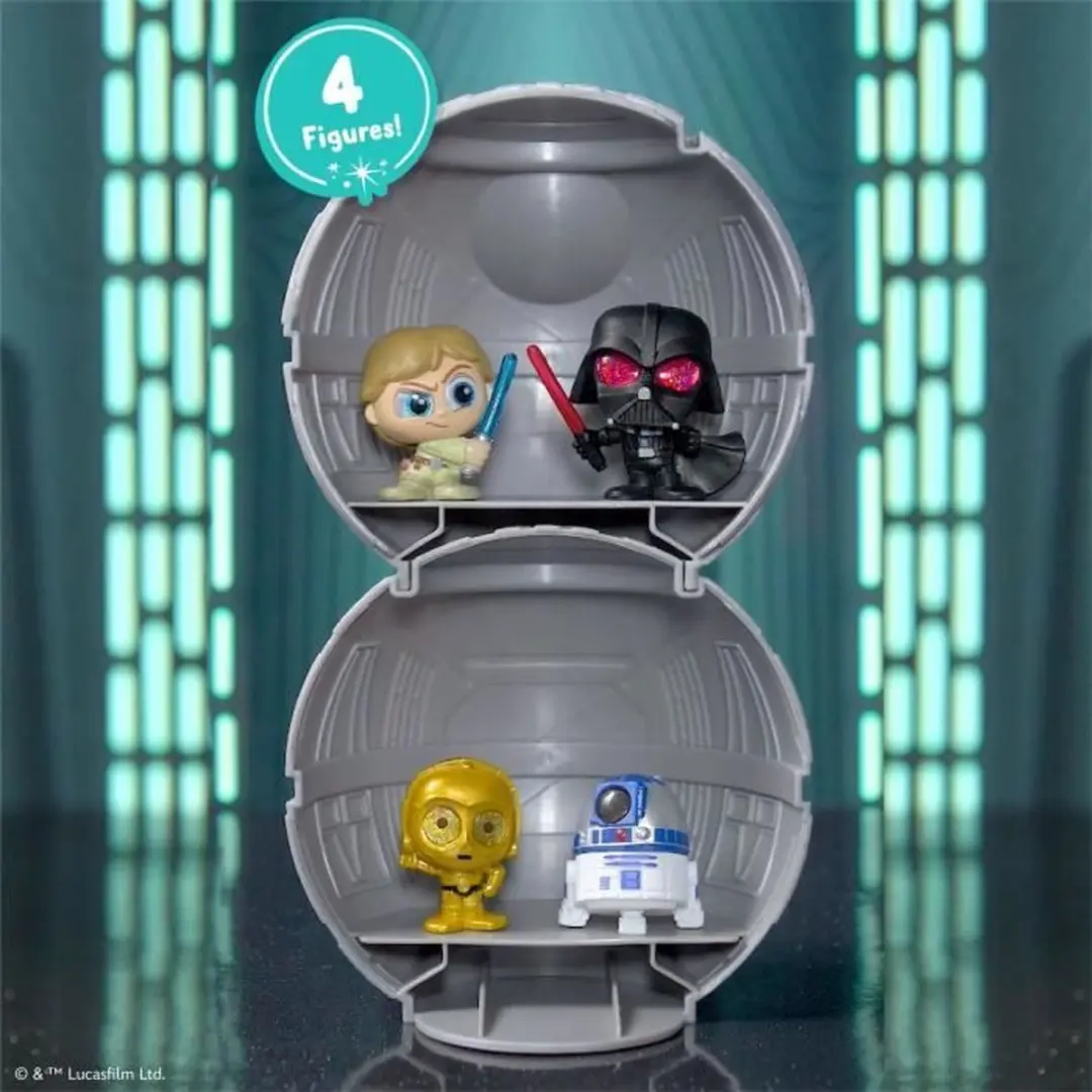 Star Wars Galaxy Peek Verzamelbeeldjes - 4 Stuks (25 om te verzamelen) - 4cm