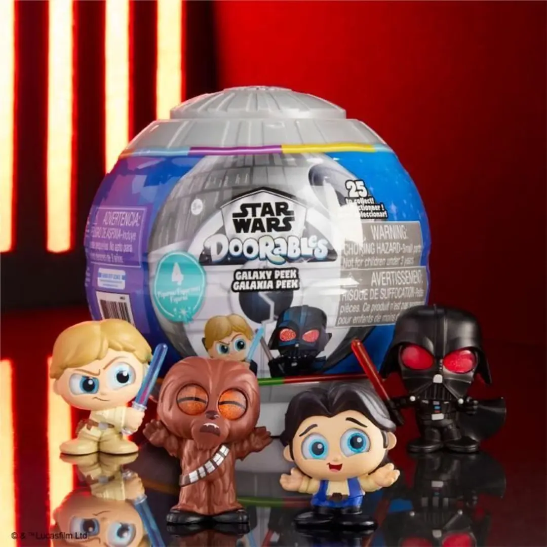 Star Wars Galaxy Peek Verzamelbeeldjes - 4 Stuks (25 om te verzamelen) - 4cm