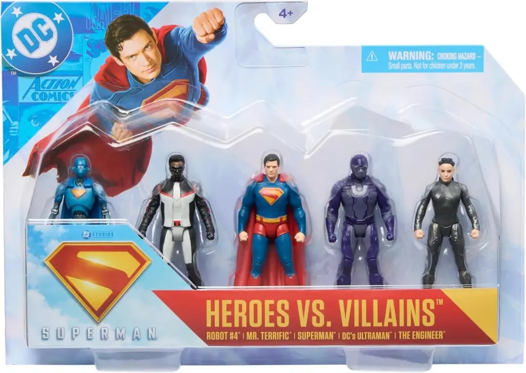 Marvel Superman Heroes Vs Villains 5-pack