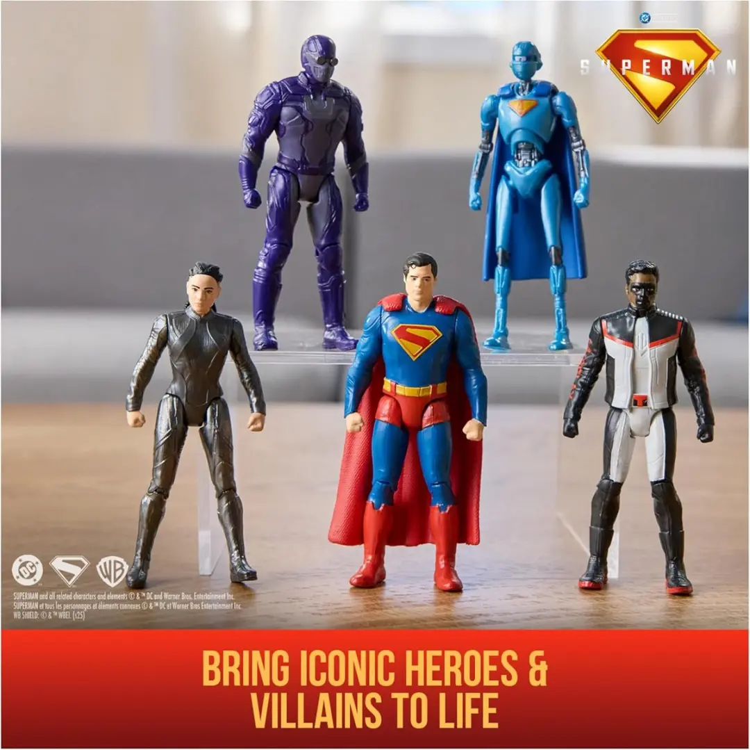 Marvel Superman Heroes Vs Villains 5-pack - 7cm