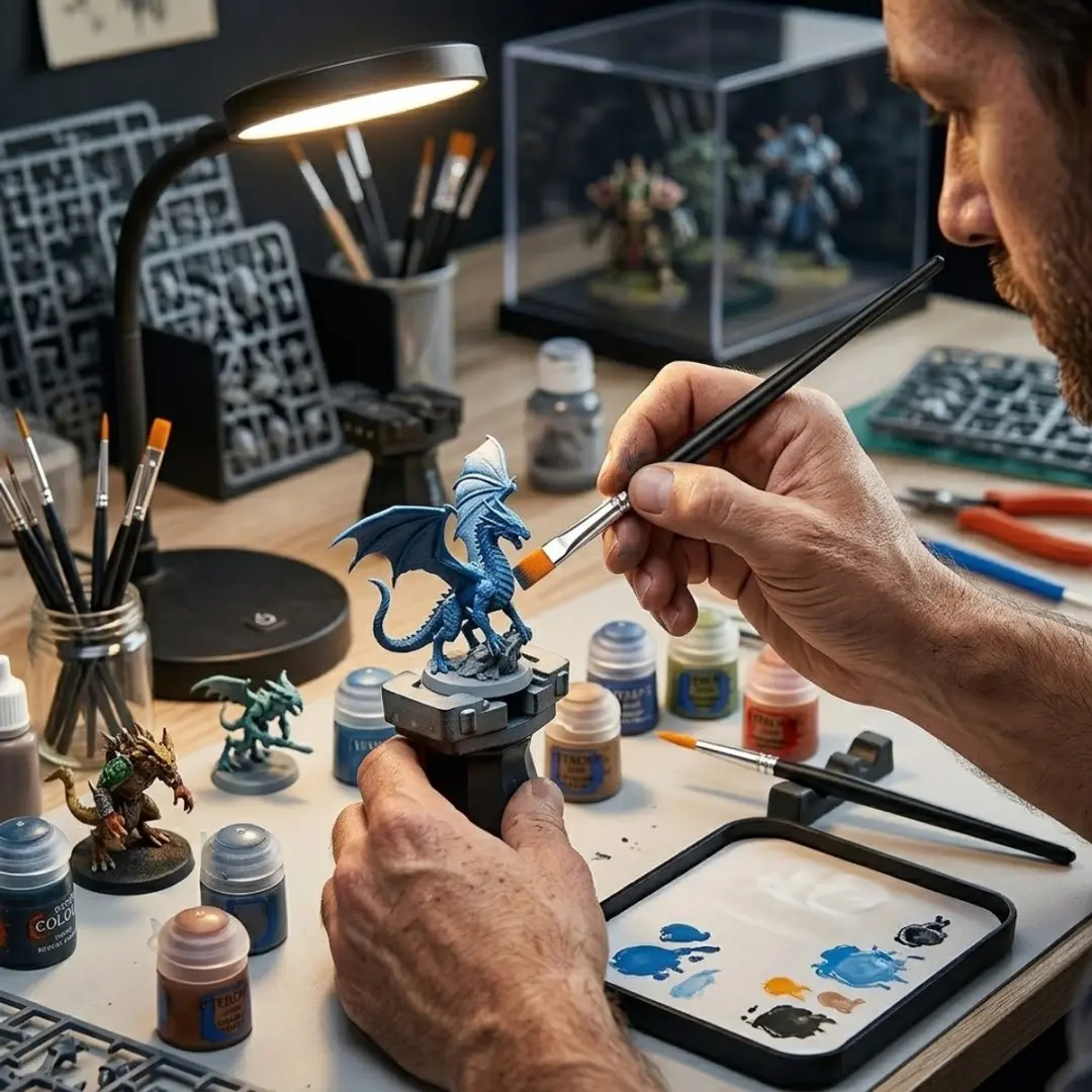 NUVEX Verfkwasten Set 100 Stuks - Synthetisch - Zwart Oranje