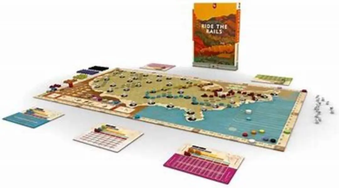 Capstone Games Iron Rail Ride the Rails Bordspel IR102