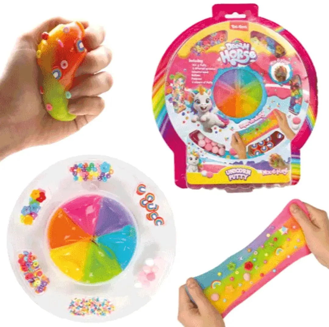 Toi-Toys Eenhoorn 6-kleuren Putty