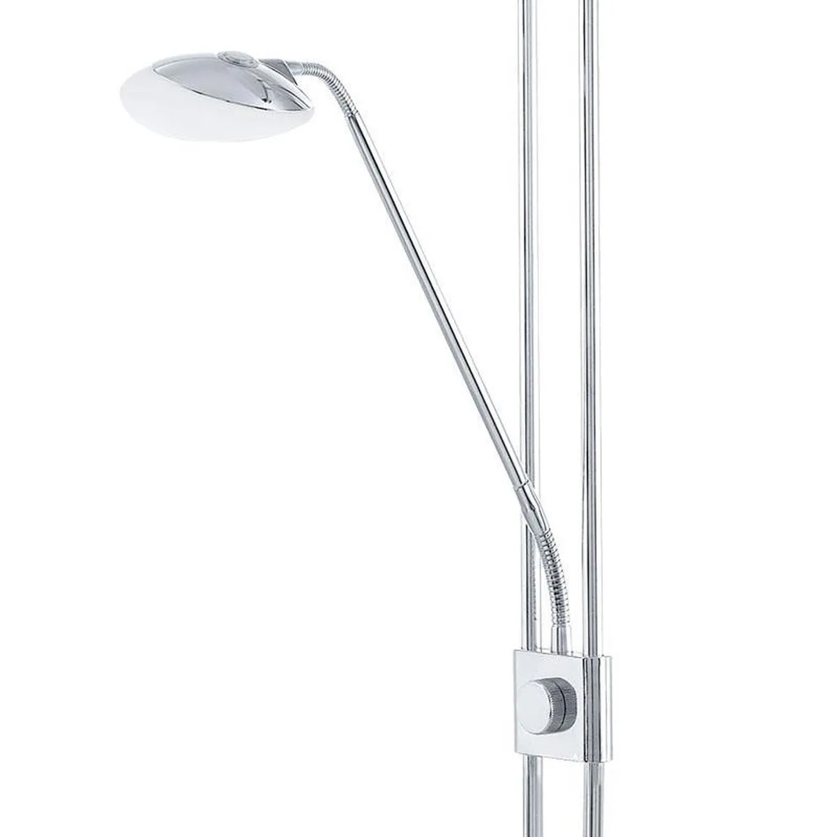 Eglo Baya LED Vloerlamp 180cm - Grijs/Wit