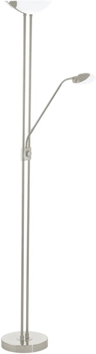 Eglo Baya LED Vloerlamp 180cm - Grijs/Wit - afbeelding 6 van 6