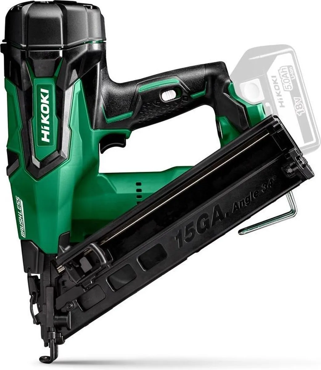 Hikoki NT1865DBALW2Z Accu Tacker 18V 32-65mm - Spijkers/Nagels