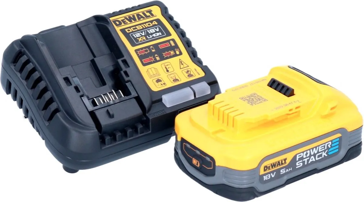DeWalt DCB1104 H1 Accustartset 12V/18V - 5.0Ah Powerstack