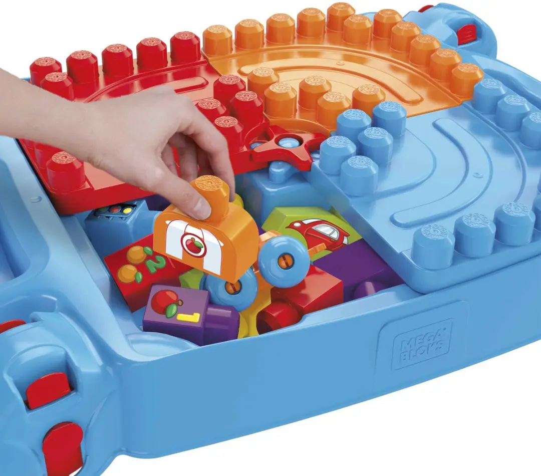 Mega Bloks Build'n Learn Table Classic - 30 Stukken - Meerkleurig - afbeelding 6 van 6
