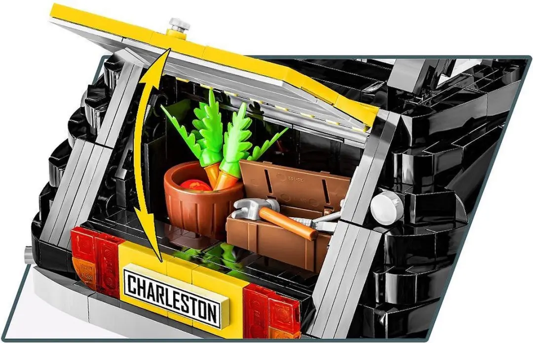 Cobi 24340 Citroën 2CV Charleston - 1669 Stukken - Meerkleurig