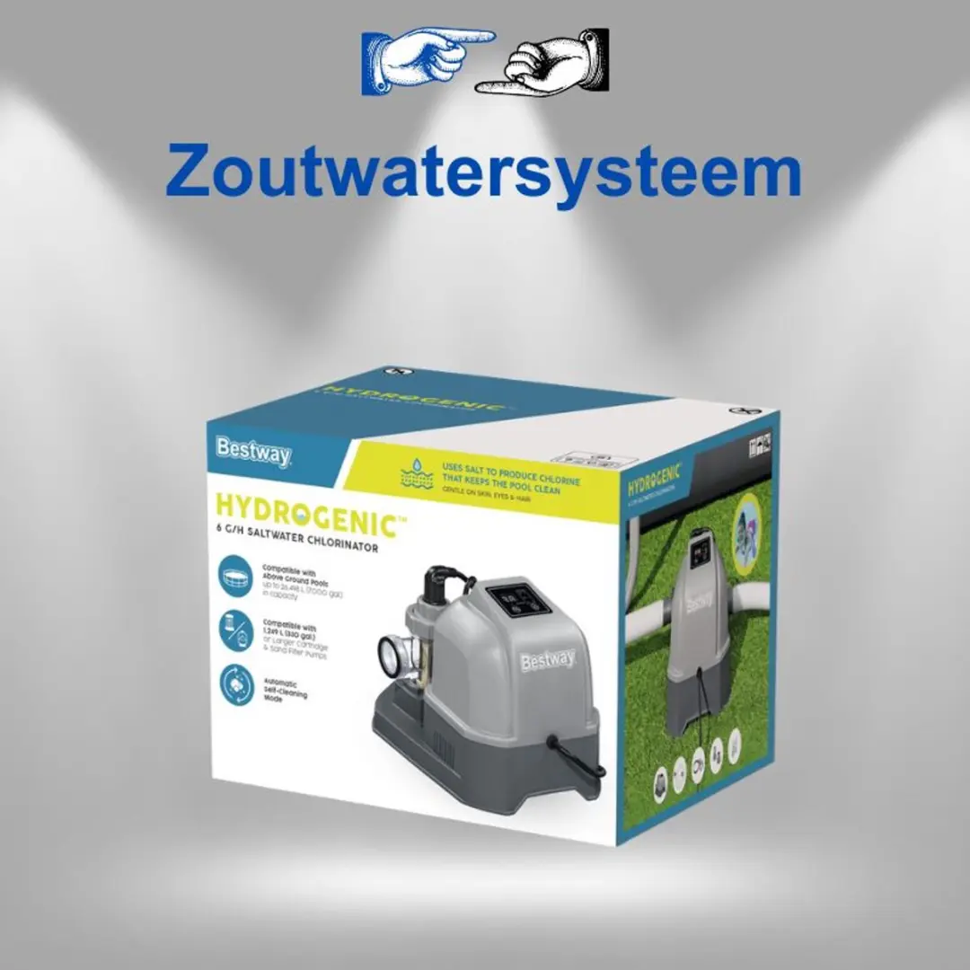 Bestway Zout Chloorgenerator 58678 - 6g/u - Grijs