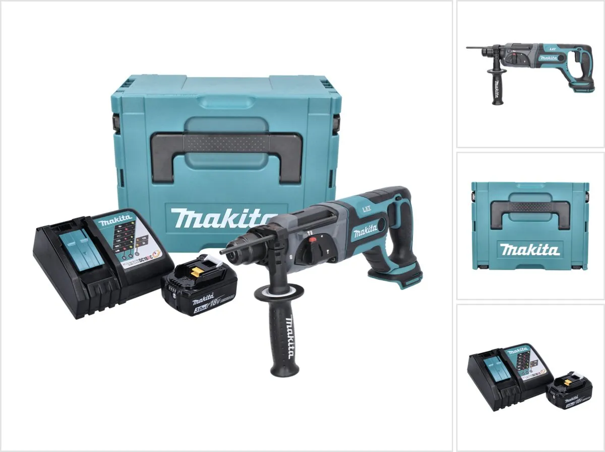 Makita DHR241RF1J Accu-boorhamer 18V SDS-plus